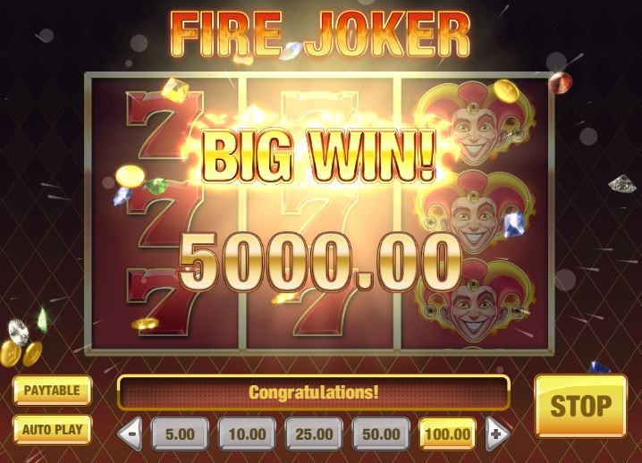 Fire Joker Big Win